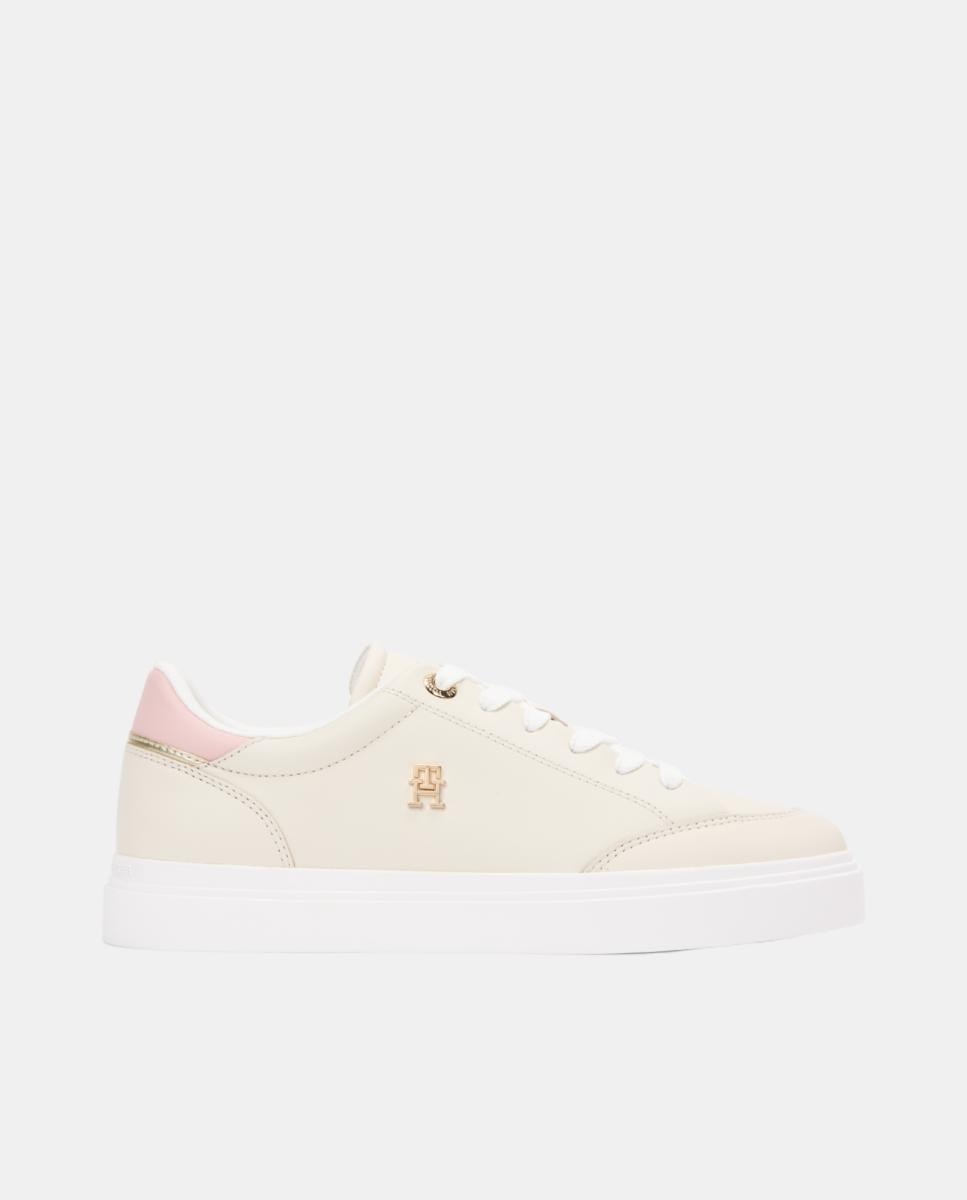 Tommy Hilfiger - Zapatilla de mujer en color beige de Tommy Hilfiger.