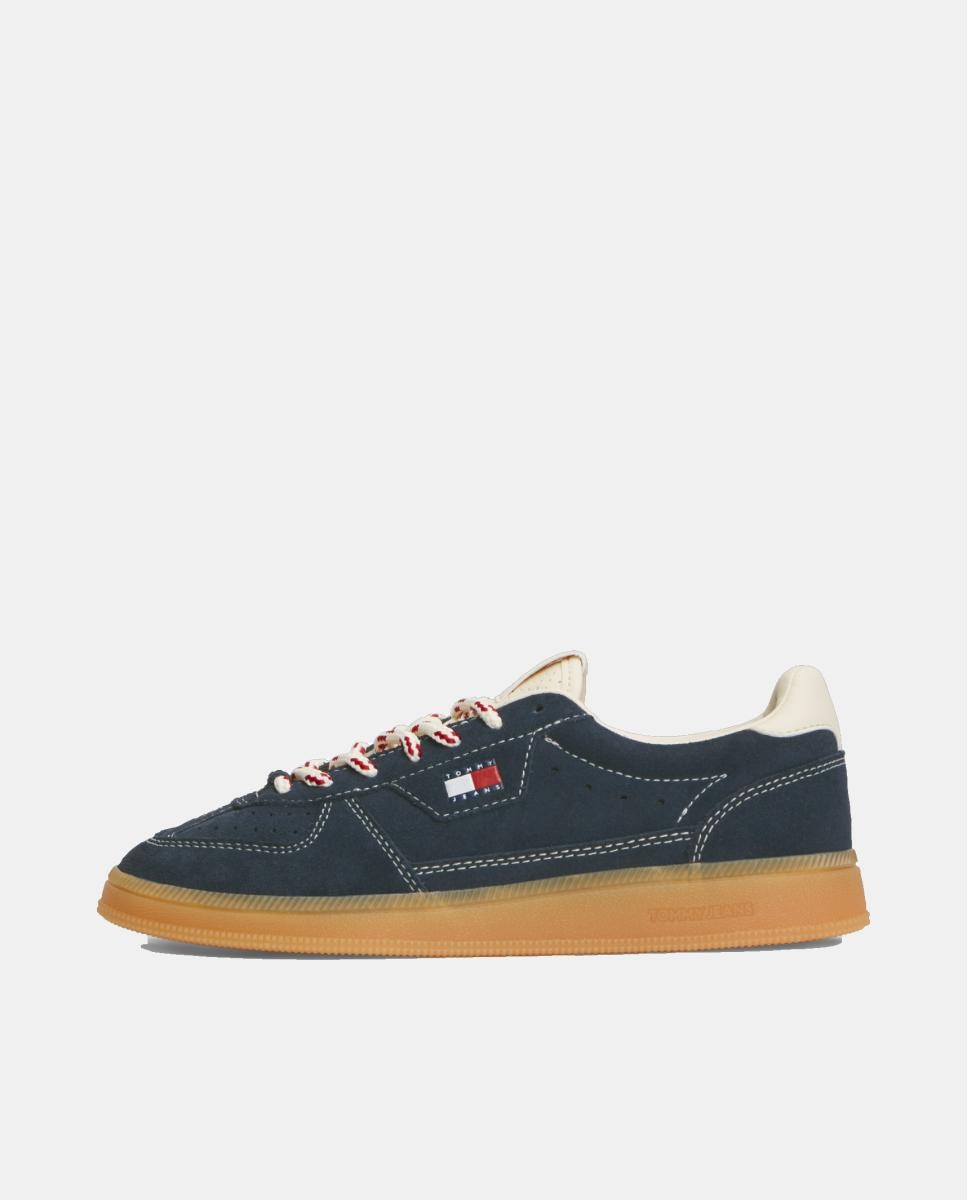 Sapatilhas em Croute Azul-marinho-7