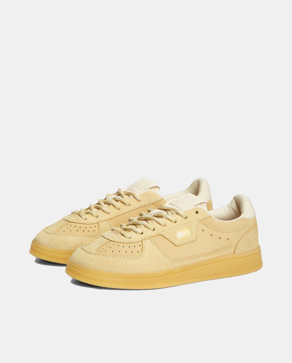 Zapatillas de mujer en serraje de Tommy Jeans - Tommy Hilfiger - Beige Beige-2