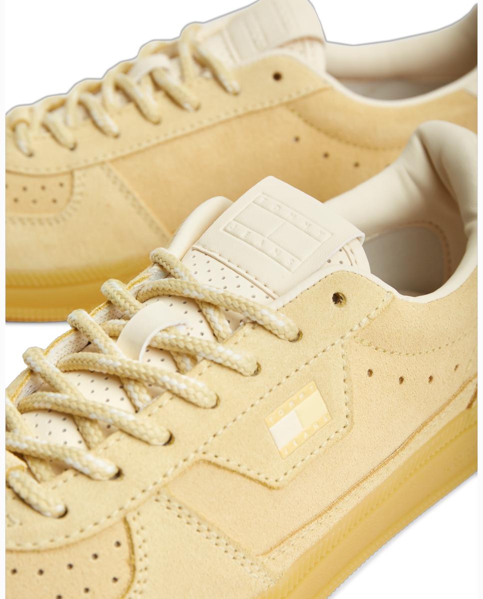 Zapatillas de mujer en serraje de Tommy Jeans - Tommy Hilfiger - Beige Beige-6