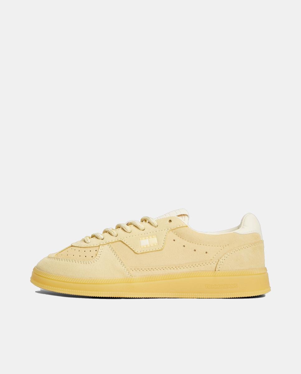 Zapatillas de mujer en serraje de Tommy Jeans - Tommy Hilfiger - Beige Beige-7