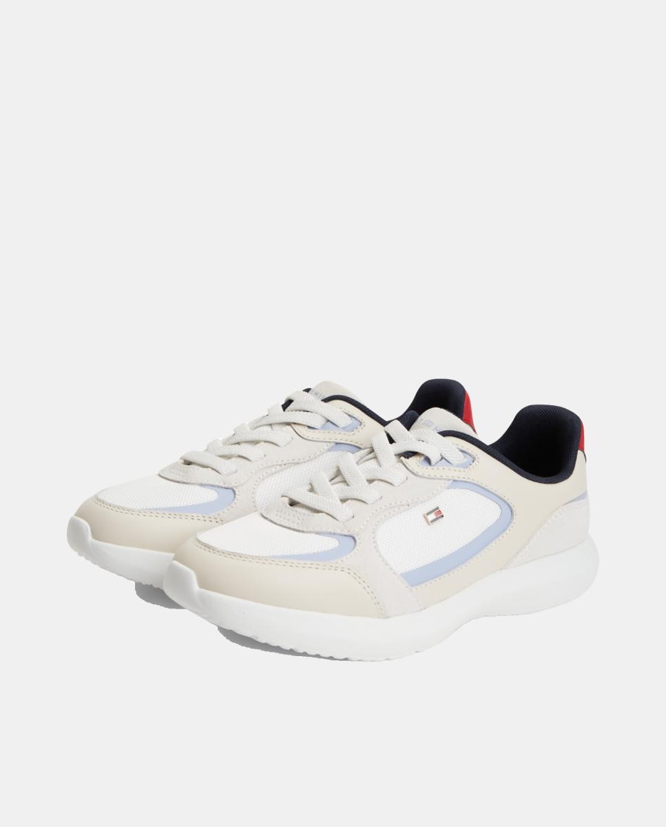 Sapatilhas Estilo Runner Branco-2