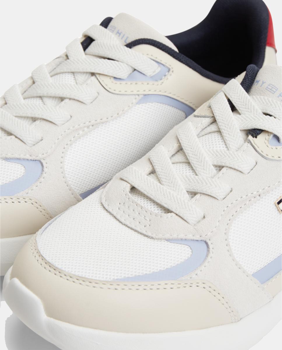 Sapatilhas Estilo Runner Branco-6