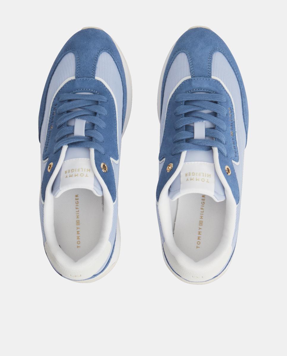 Sapatilhas Estilo Runner Azul-claro-4