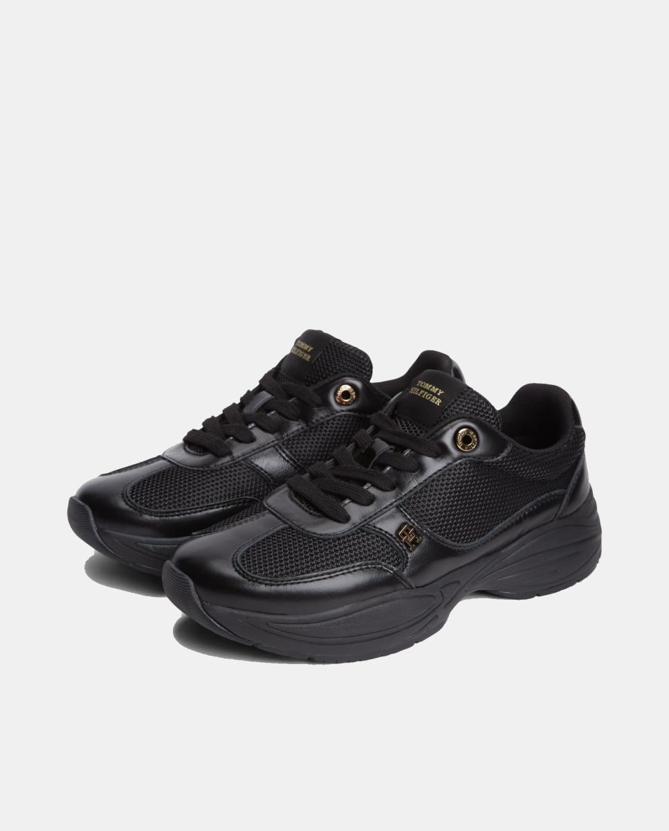 Sapatilhas Estilo Runner Preto-2