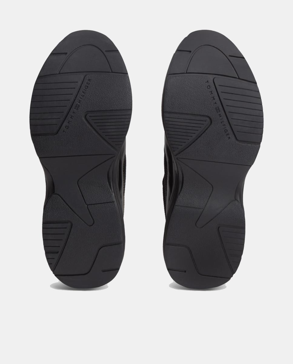 Sapatilhas Estilo Runner Preto-5