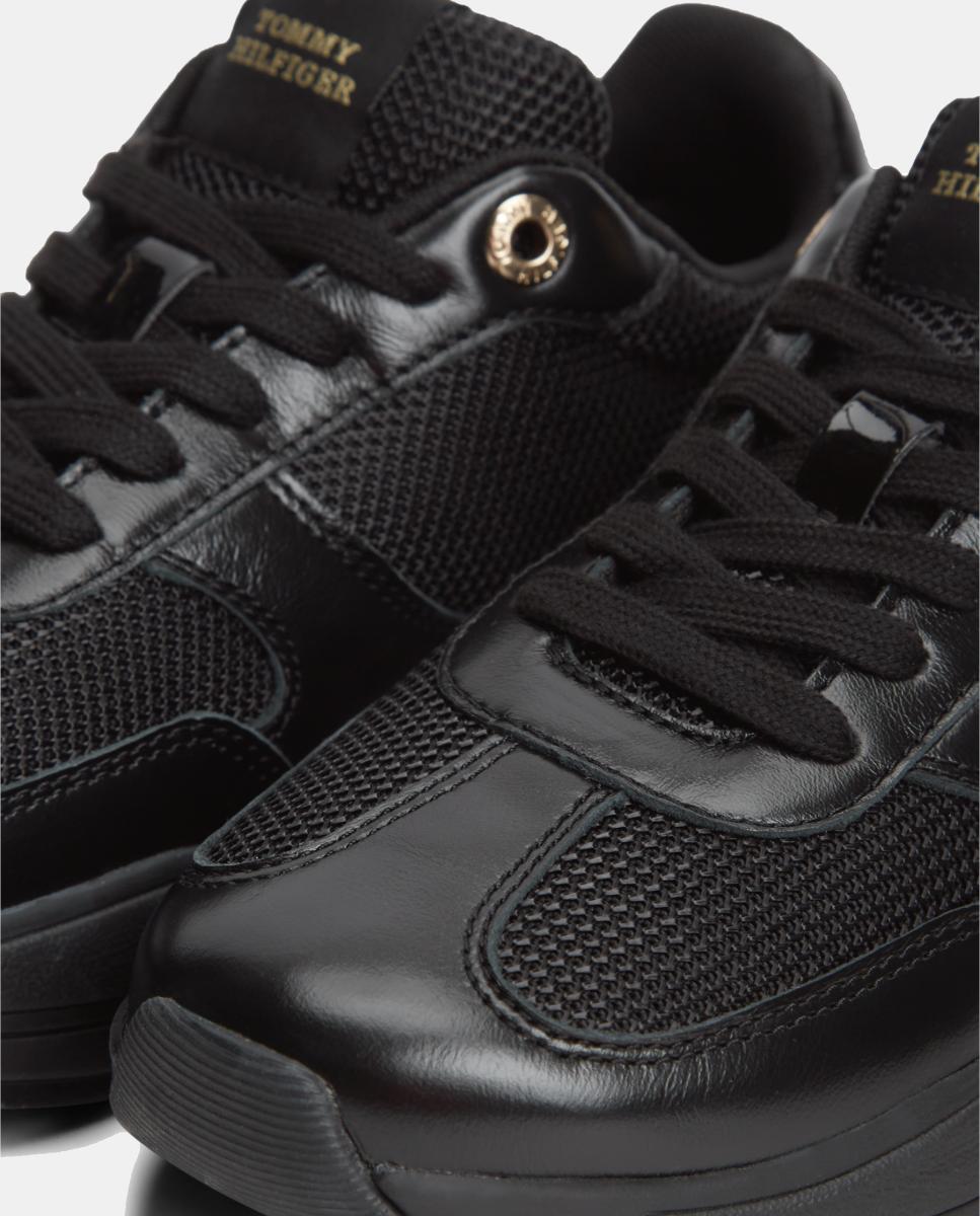 Sapatilhas Estilo Runner Preto-6