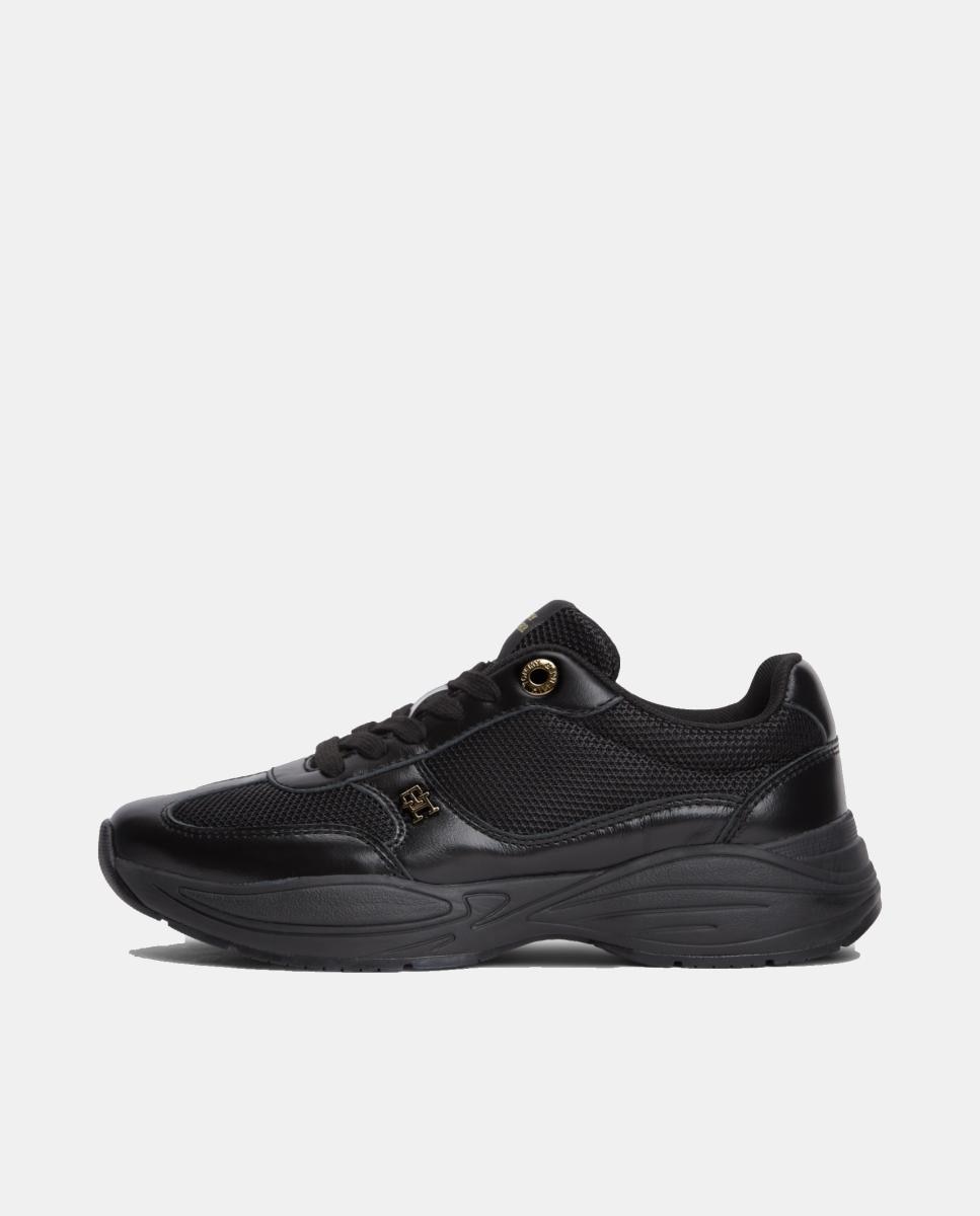 Sapatilhas Estilo Runner Preto-7