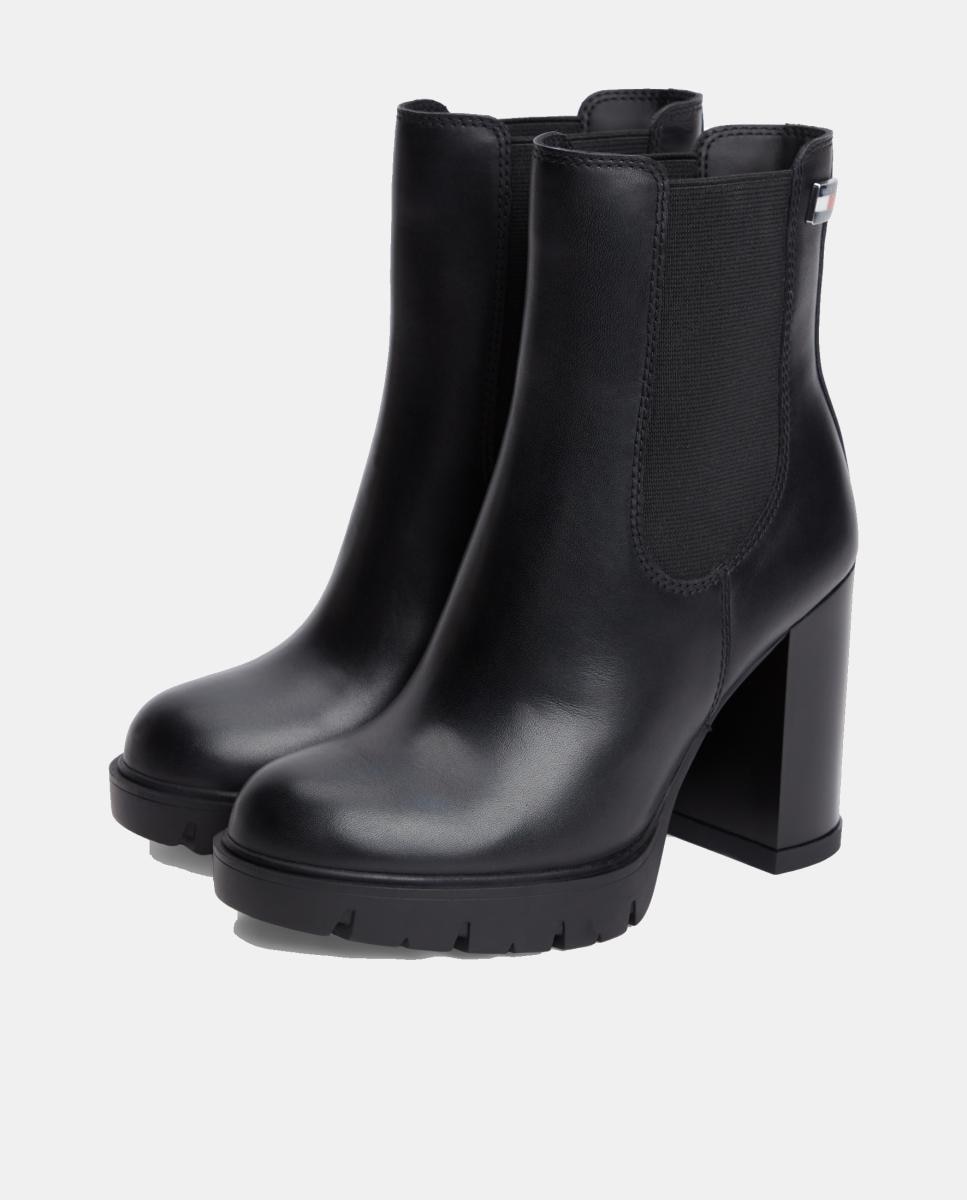 Botins de Salto Alto Preto-5
