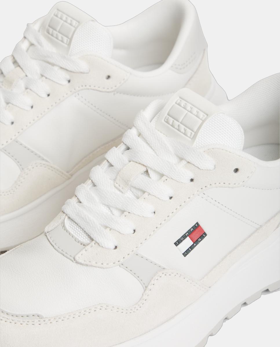 Sapatilhas Estilo Runner Branco-4