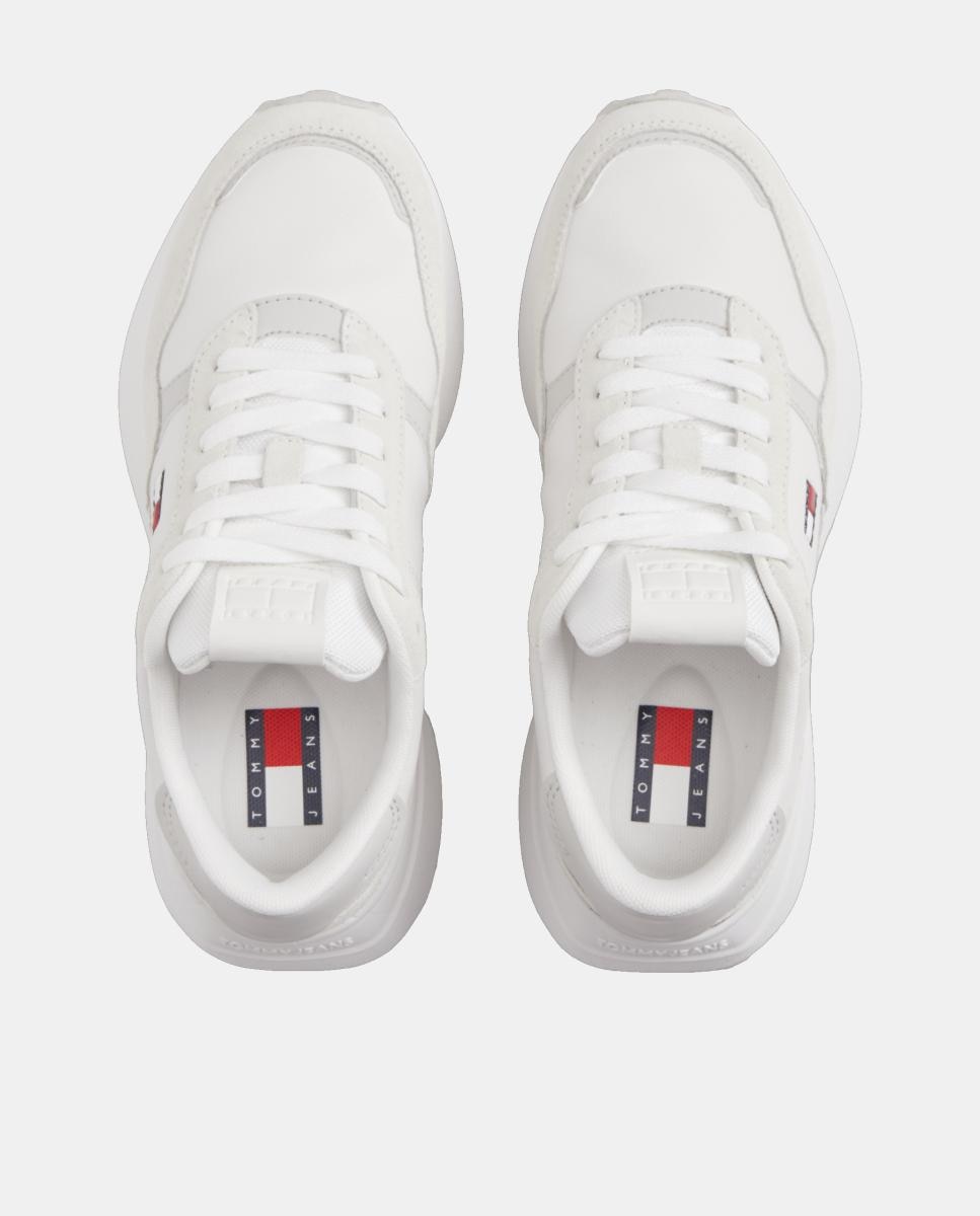 Sapatilhas Estilo Runner Branco-6
