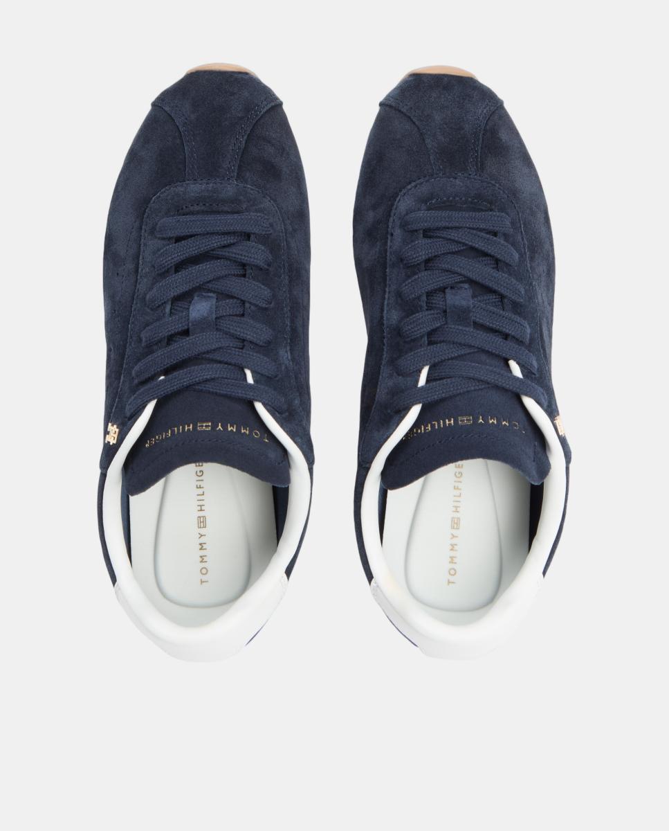 Sapatilhas em Croute Azul-marinho-3