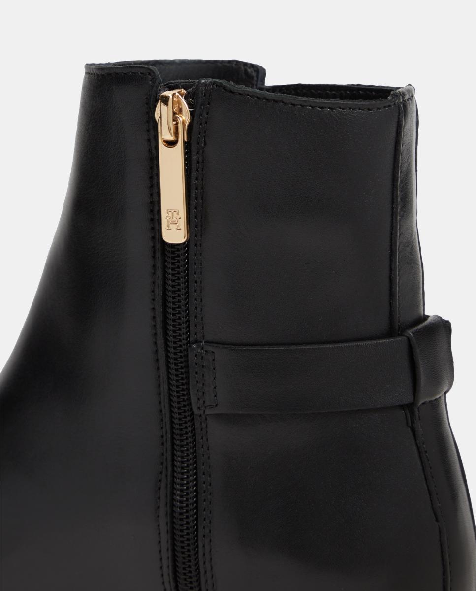 Botins com Fivela Preto-4