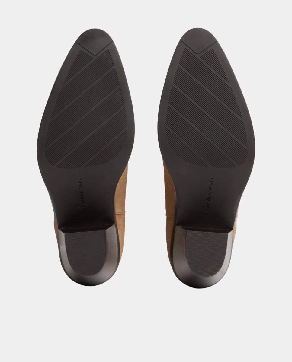 Botins Estilo Cowboy Bege-5