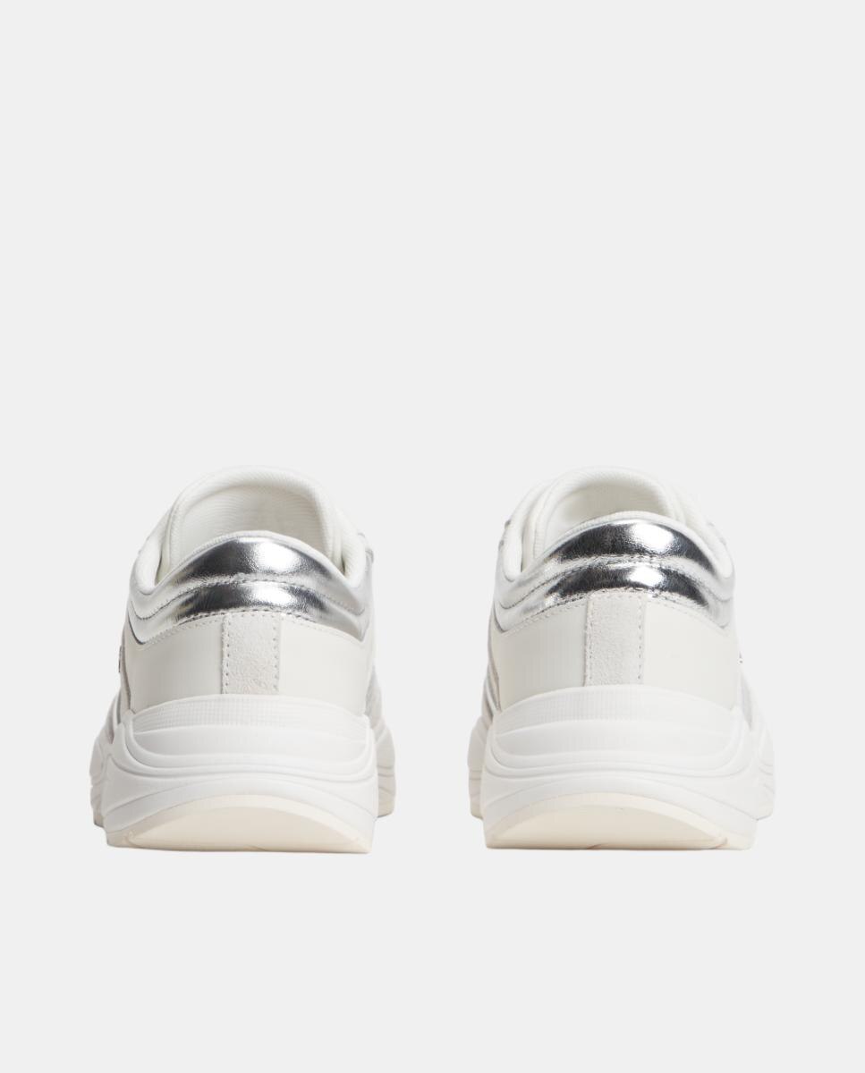 Sapatilhas Estilo Runner Branco-4
