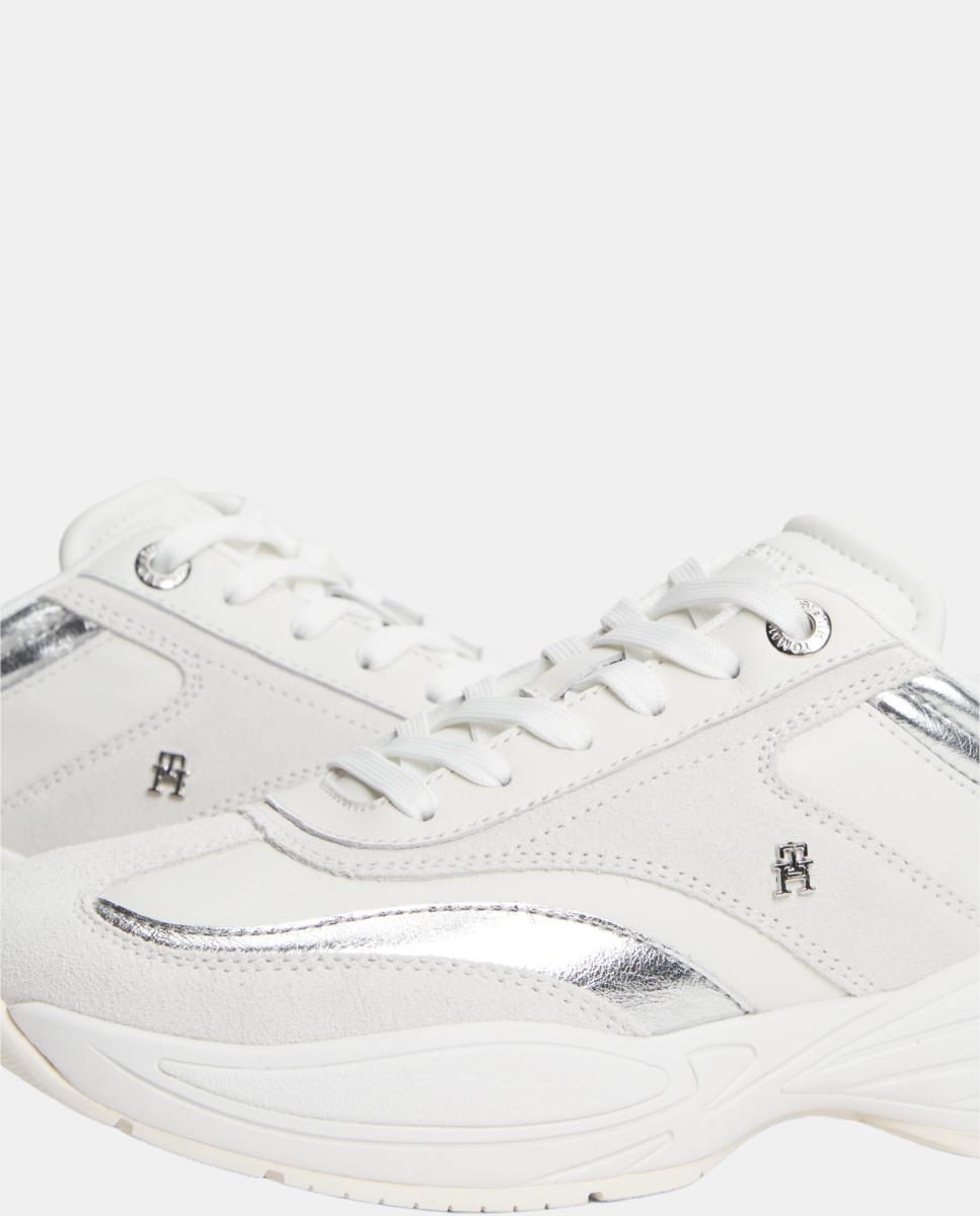 Sapatilhas Estilo Runner Branco-5