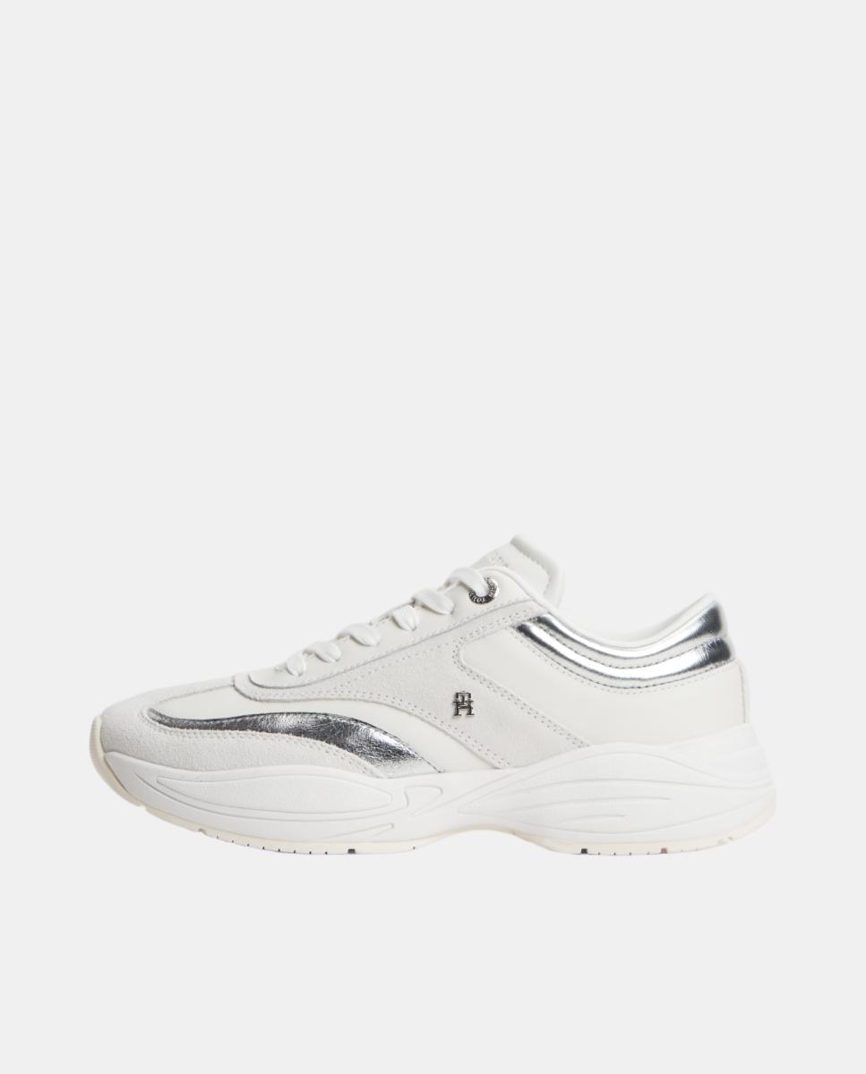 Sapatilhas Estilo Runner Branco-7