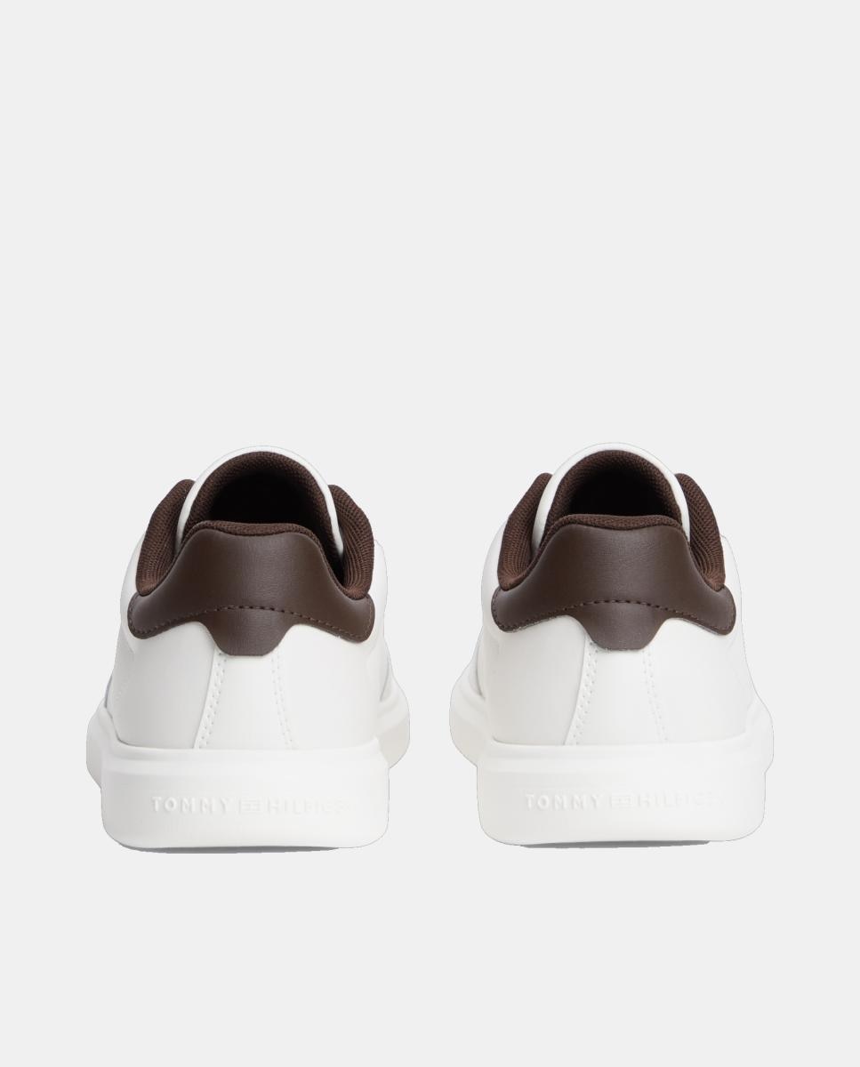 Zapatillas de mujer en color de Tommy Hilfiger - Blanco Blanco-2