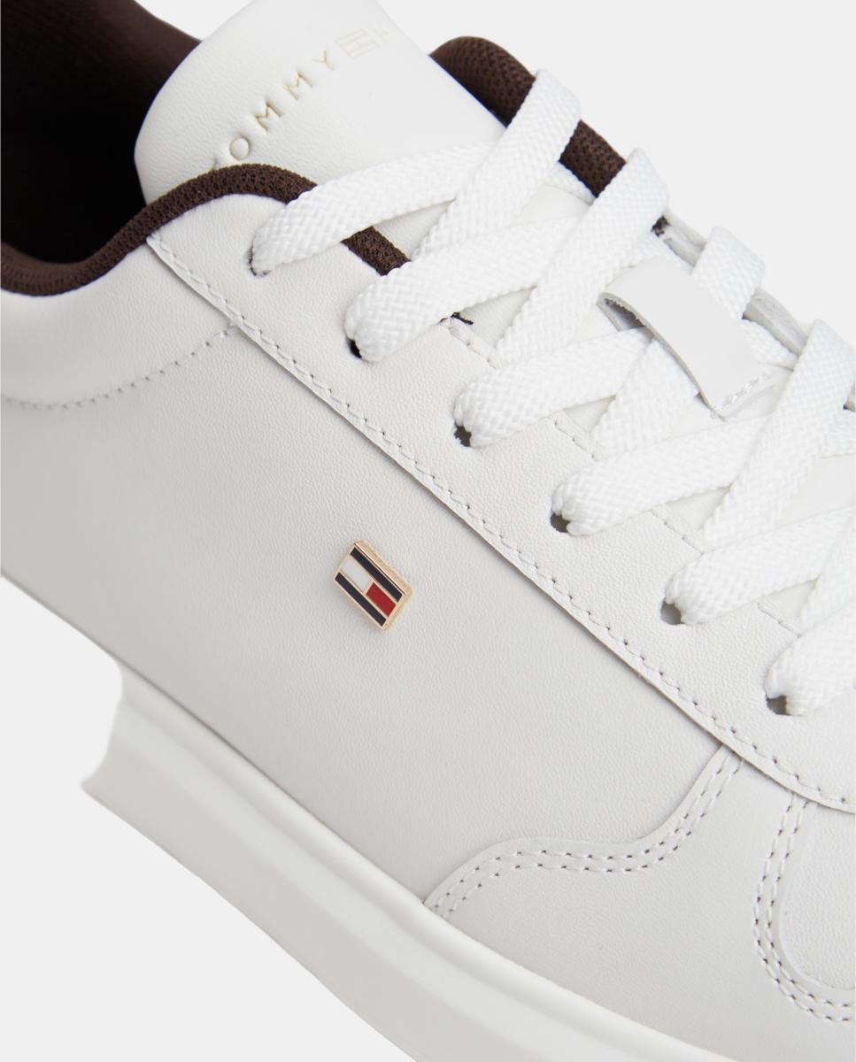 Zapatillas de mujer en color de Tommy Hilfiger - Blanco Blanco-6