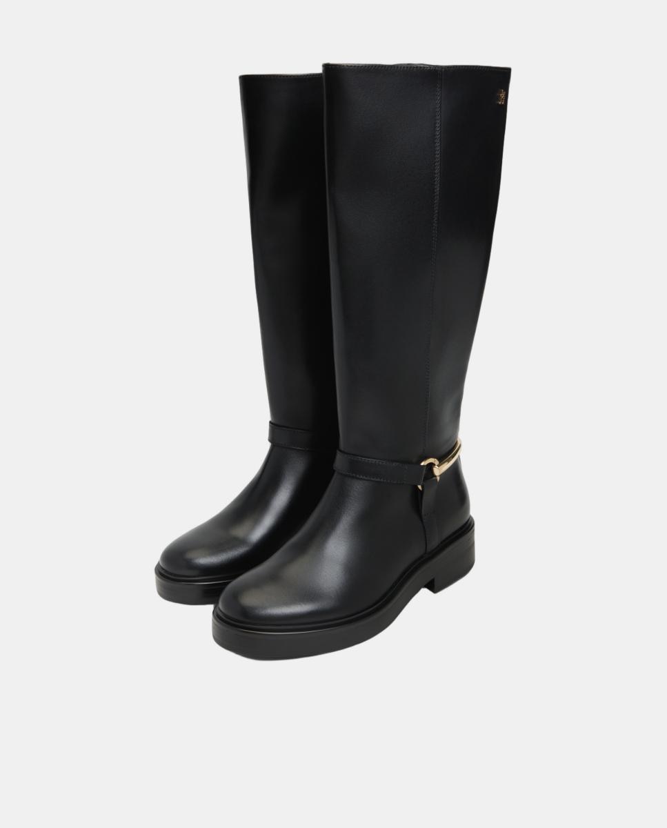 Botas Altas Preto-2
