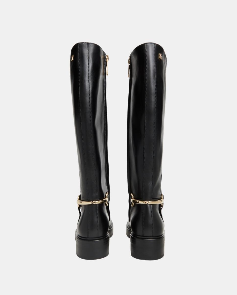 Botas Altas Preto-4