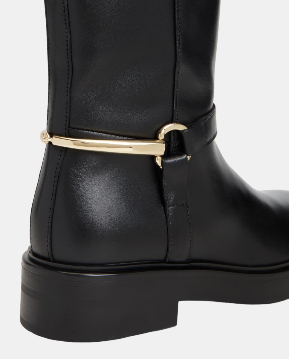 Botas Altas Preto-6