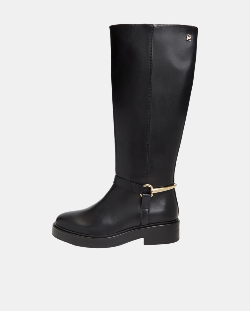 Botas Altas Preto-7