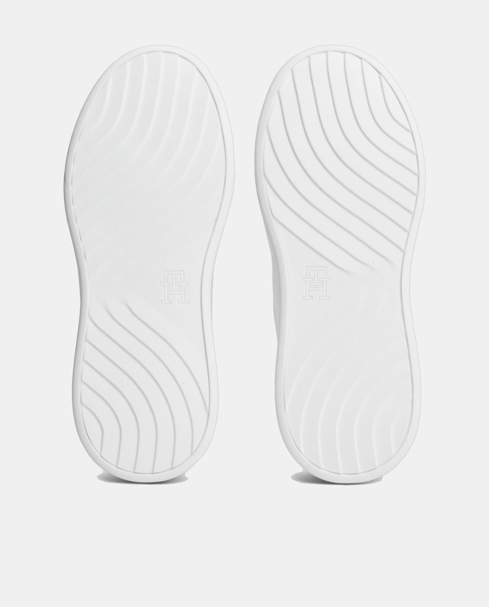 Sapatilhas com Plataforma Branco-2