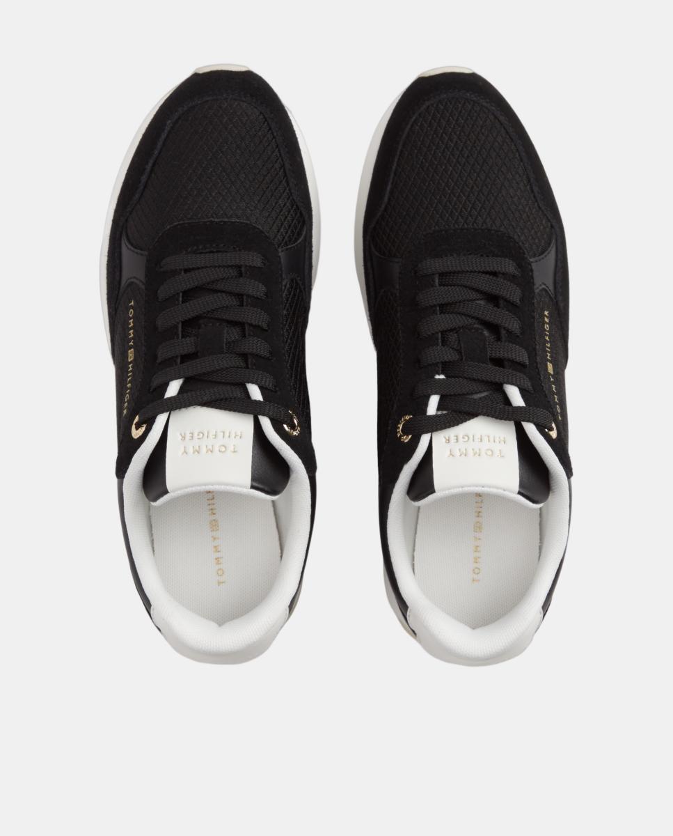 Sapatilhas Estilo Runner Preto-3