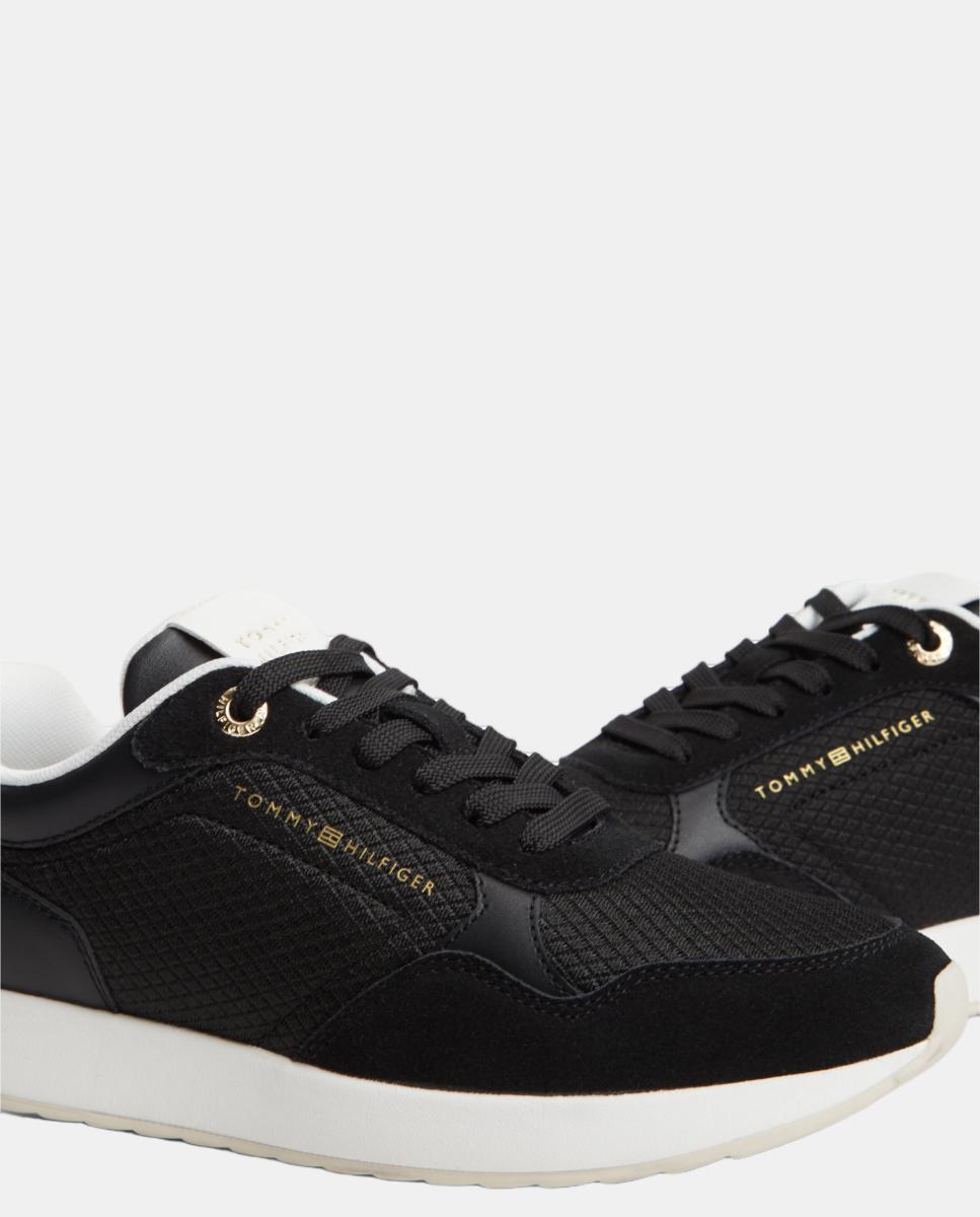 Sapatilhas Estilo Runner Preto-6