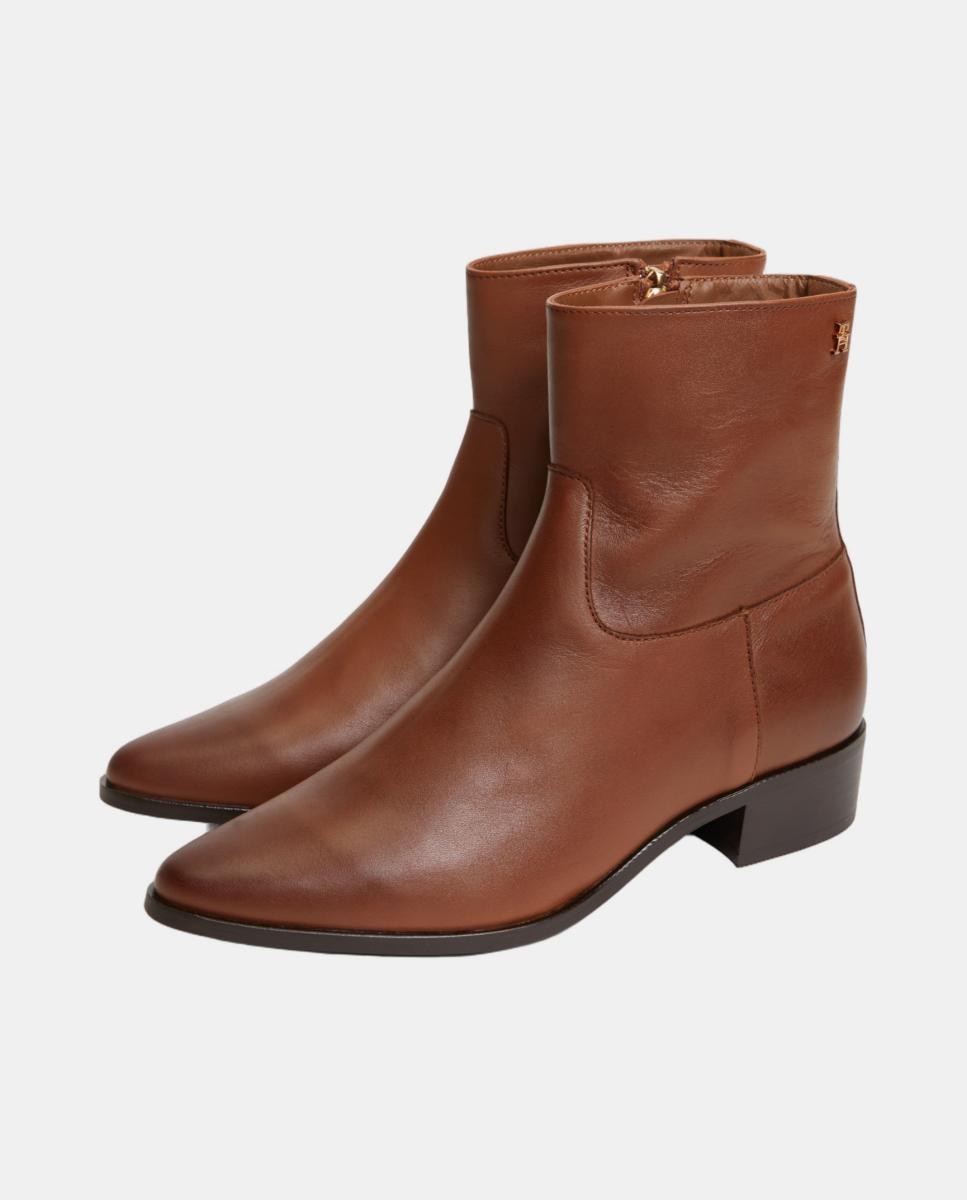 Botins com Fecho de Correr Castanho caramelo-2
