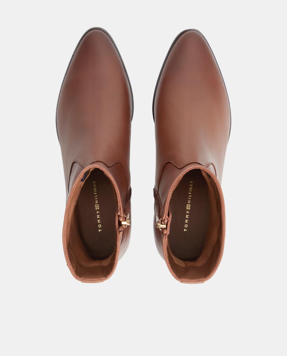 Botins com Fecho de Correr Castanho caramelo-3