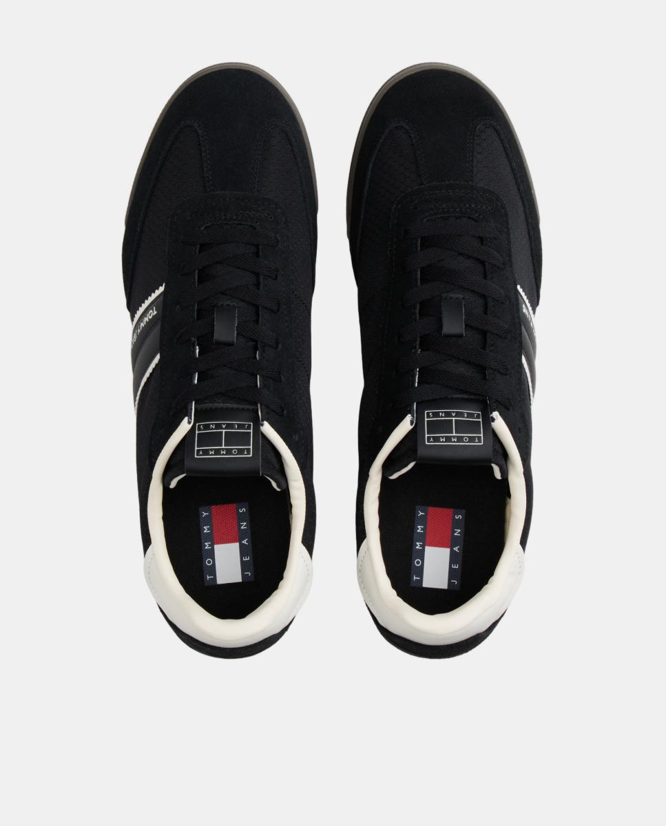 Imagen 5 de Zapatillas deportivas en negro con suela dentada - Tommy Hilfiger - Negro Negro