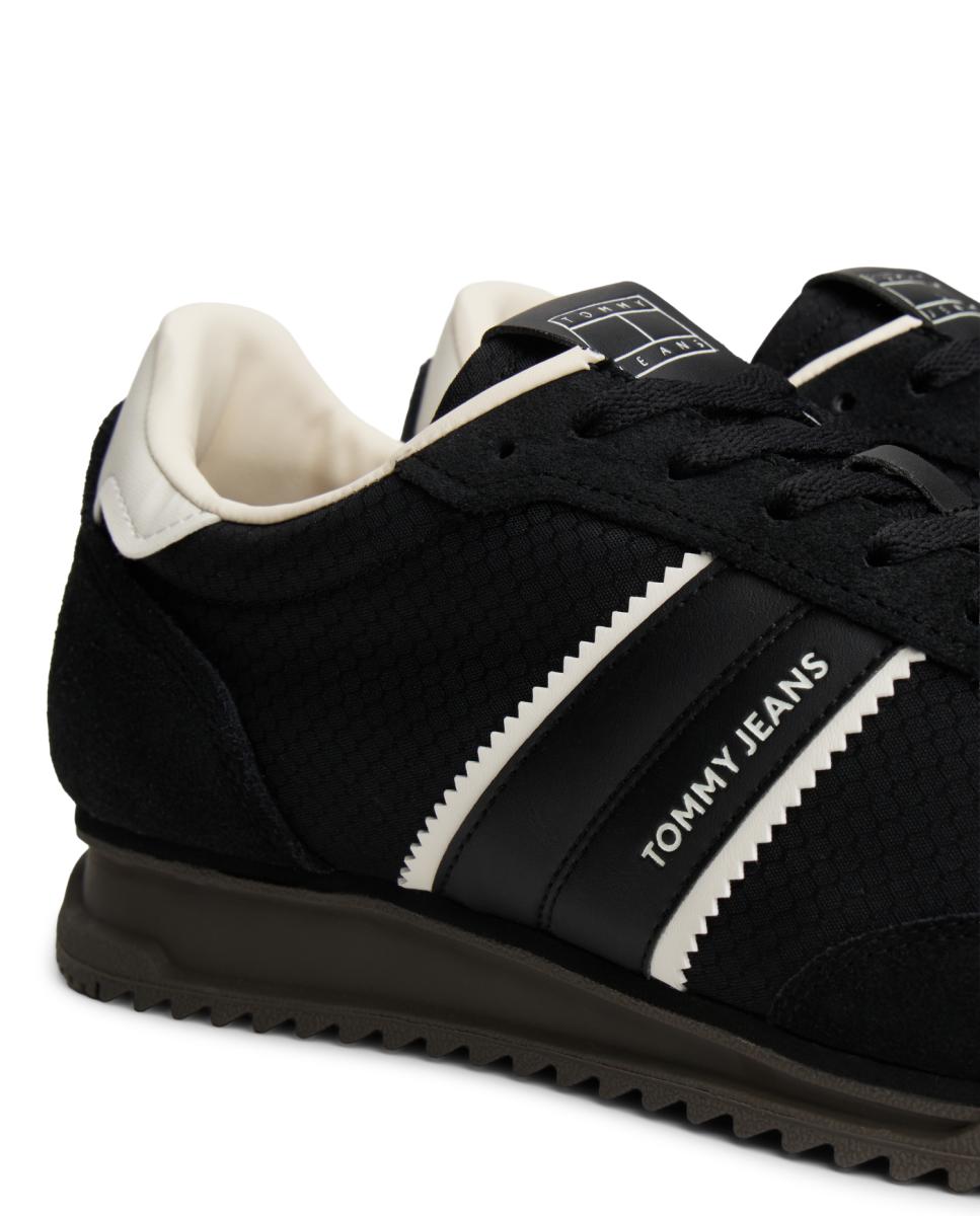 Imagen 6 de Zapatillas deportivas en negro con suela dentada - Tommy Hilfiger - Negro Negro