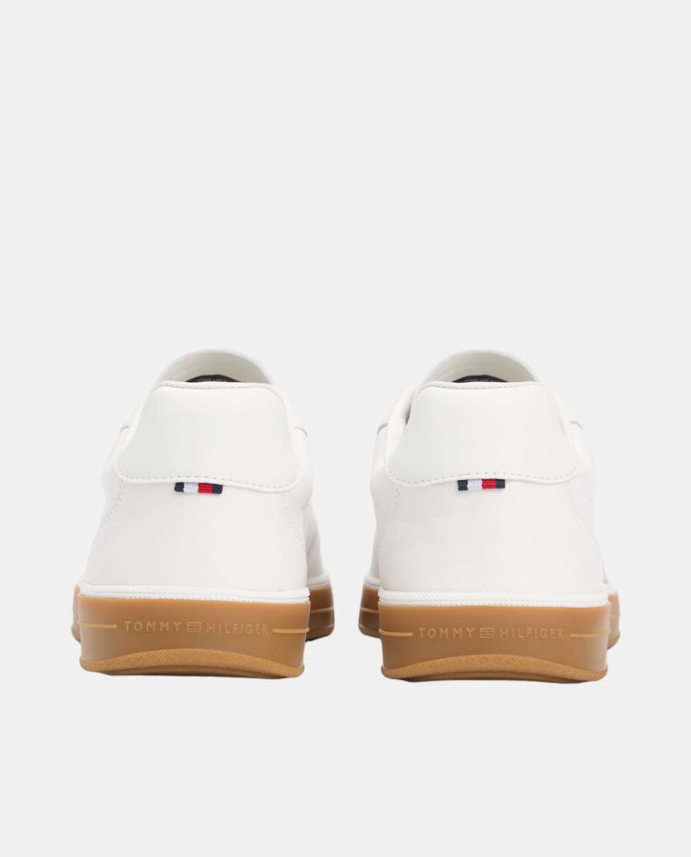 Sapatilhas com Sola Caramelo - Branco Branco-5