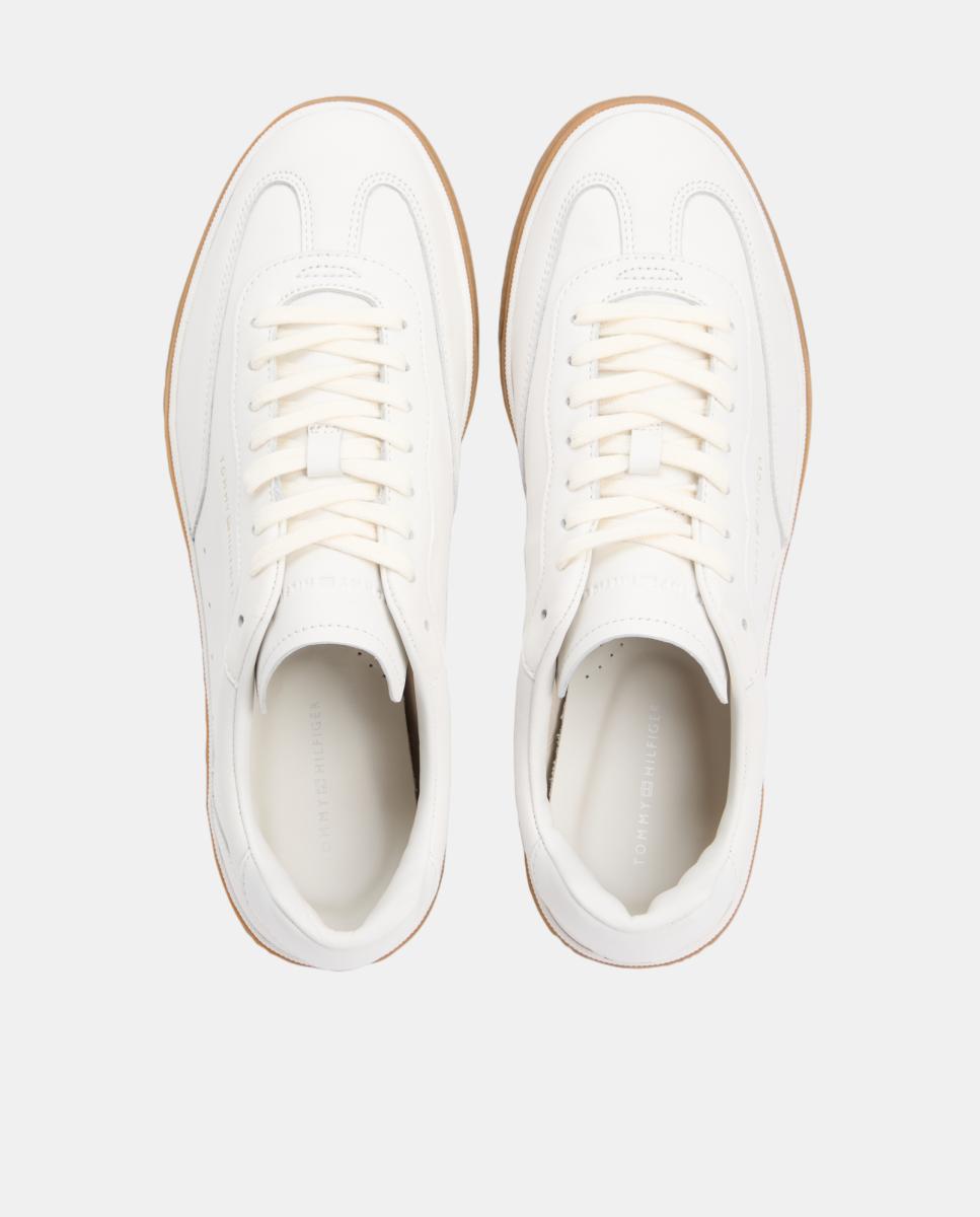 Sapatilhas com Sola Caramelo - Branco Branco-6