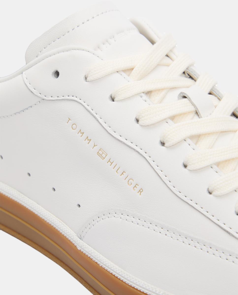 Sapatilhas com Sola Caramelo - Branco Branco-7