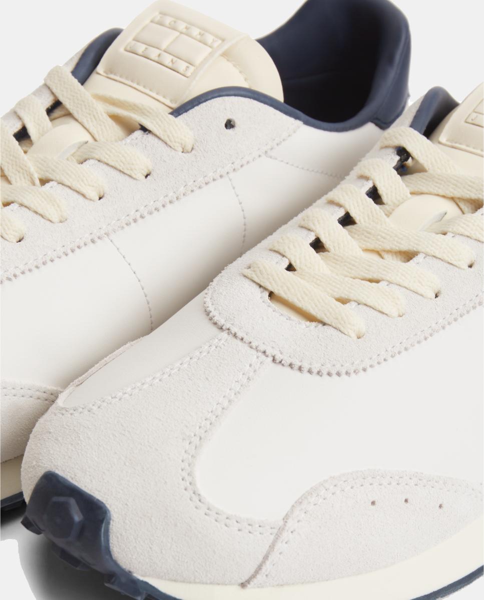 Zapatillas de hombre estilo runner de Tommy Jeans - Tommy Hilfiger - Blanco Blanco-4