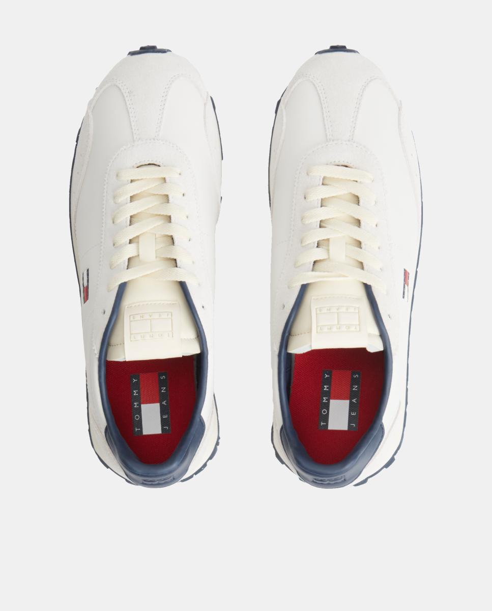 Zapatillas de hombre estilo runner de Tommy Jeans - Tommy Hilfiger - Blanco Blanco-7