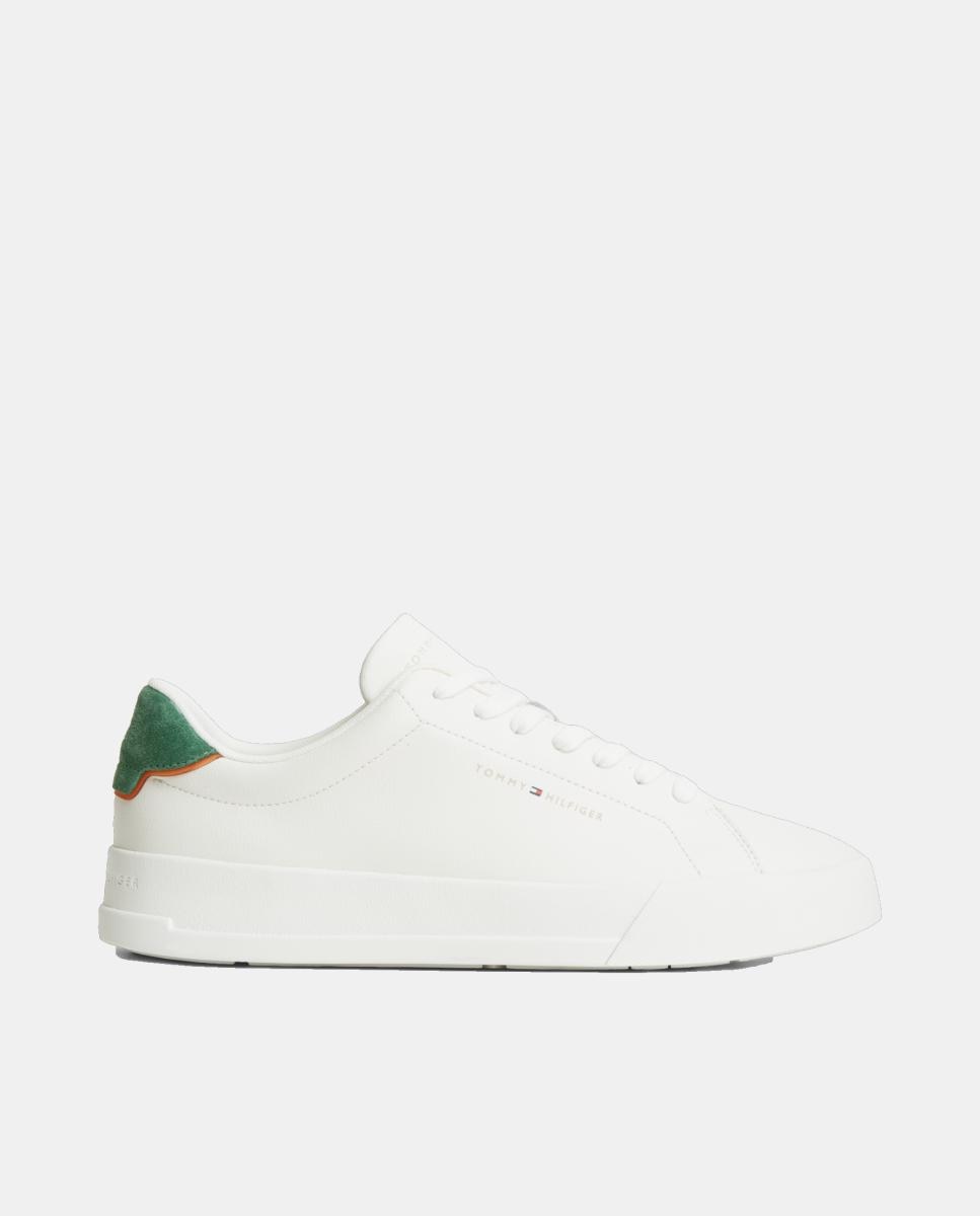 Tommy Hilfiger - Zapatillas de hombre de piel de Tommy Hilfiger.