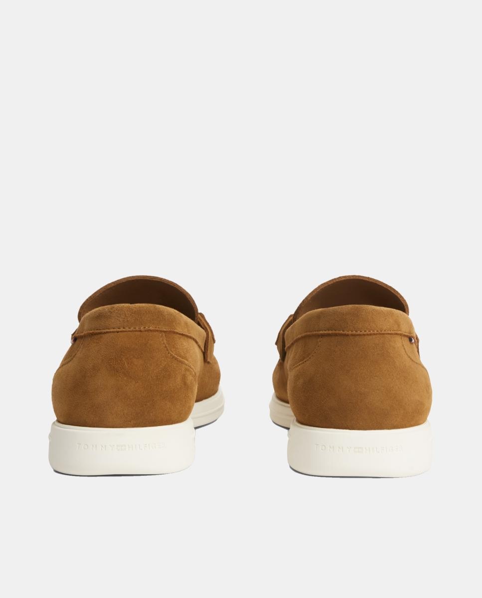 Mocassins de Croute Castanho-claro-2