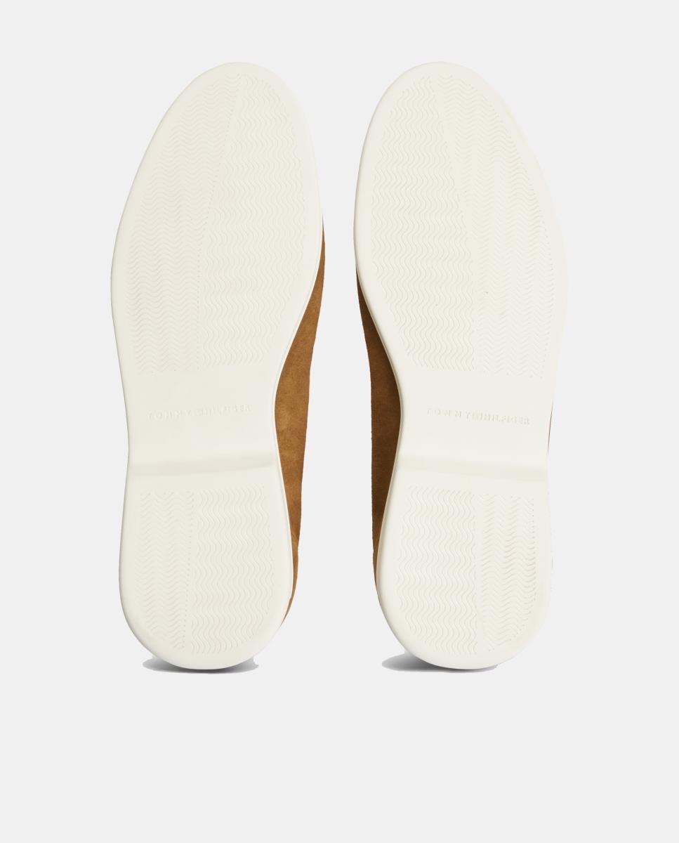 Mocassins de Croute Castanho-claro-3