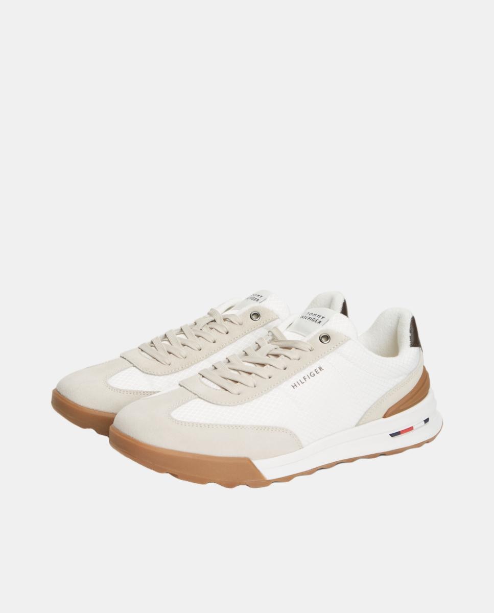 Sapatilhas Estilo Runner Creme-2