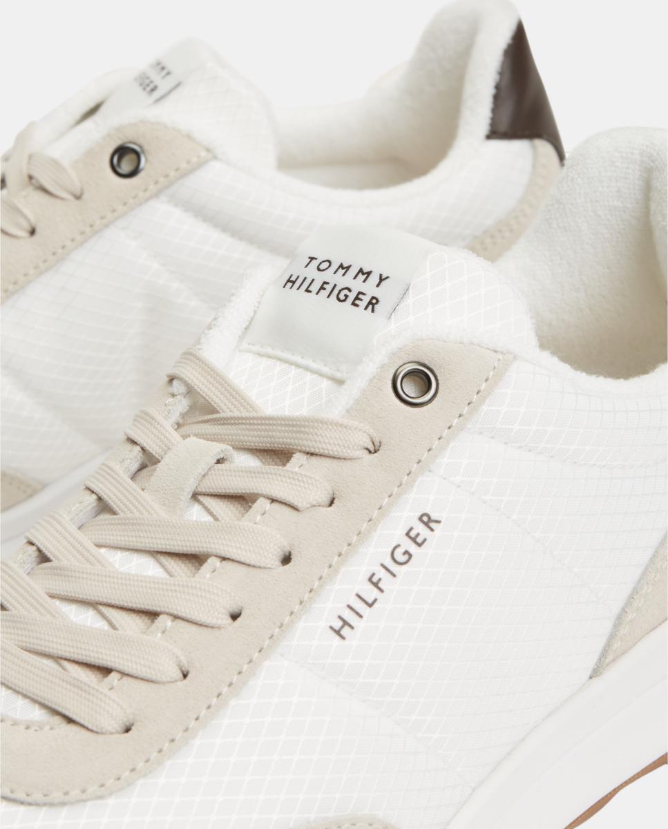Sapatilhas Estilo Runner Creme-6