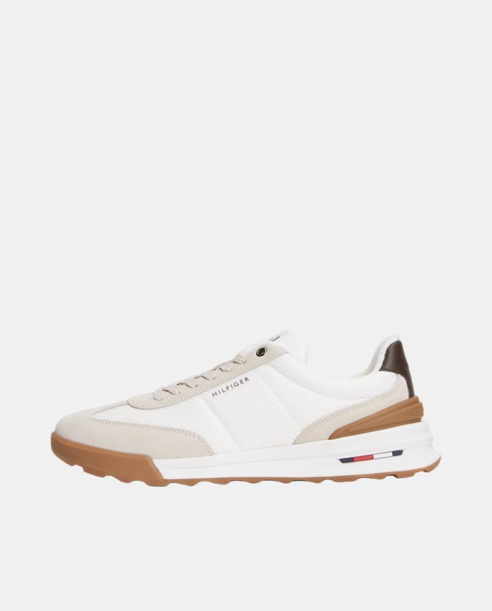 Sapatilhas Estilo Runner Creme-7