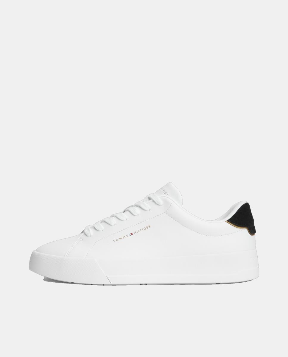 Sapatilhas em Pele - Branco Branco-3