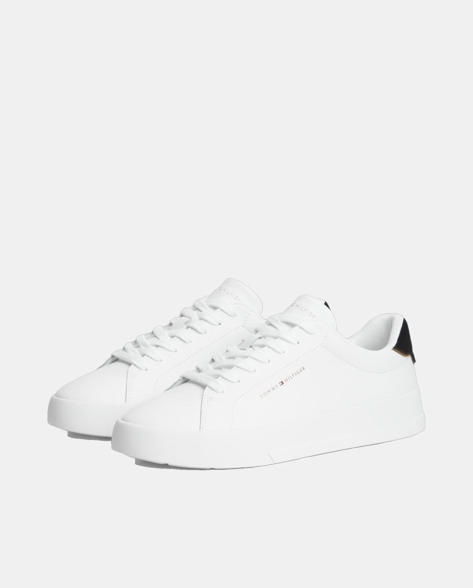 Sapatilhas em Pele - Branco Branco-7