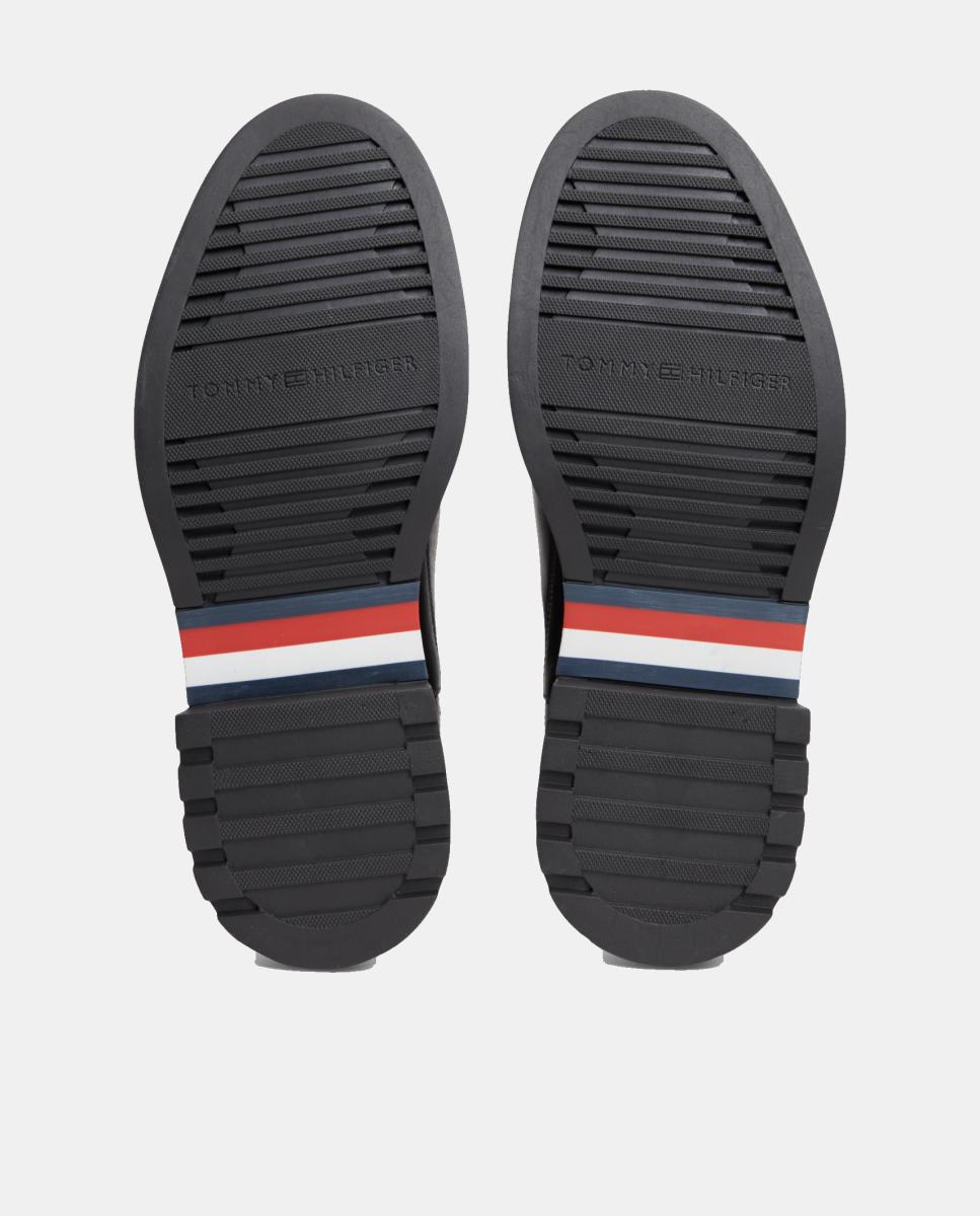 Botins em Pele - Preto Preto-3