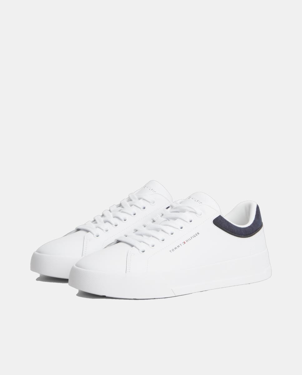 Sapatilhas em Pele - Branco Branco-6