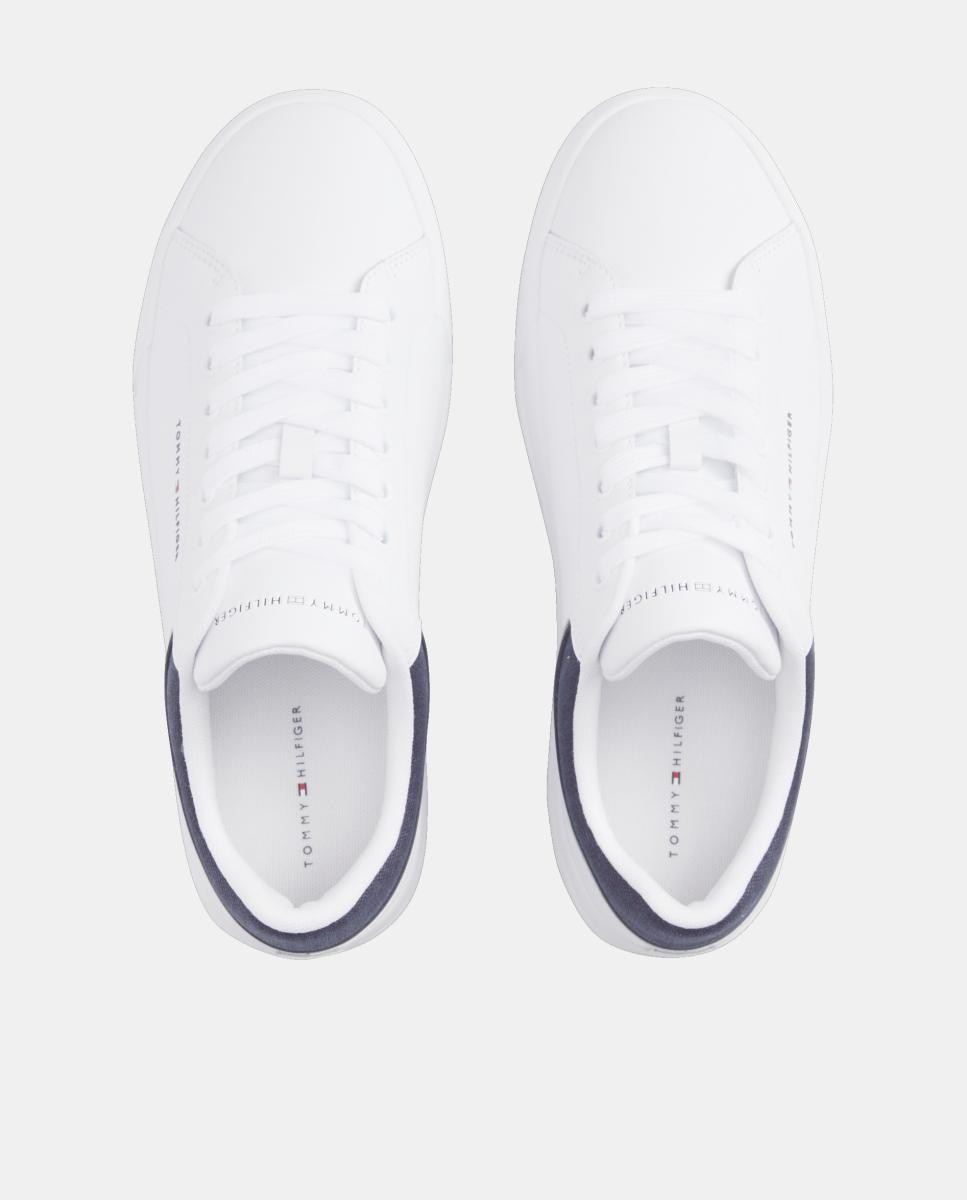 Sapatilhas em Pele - Branco Branco-7